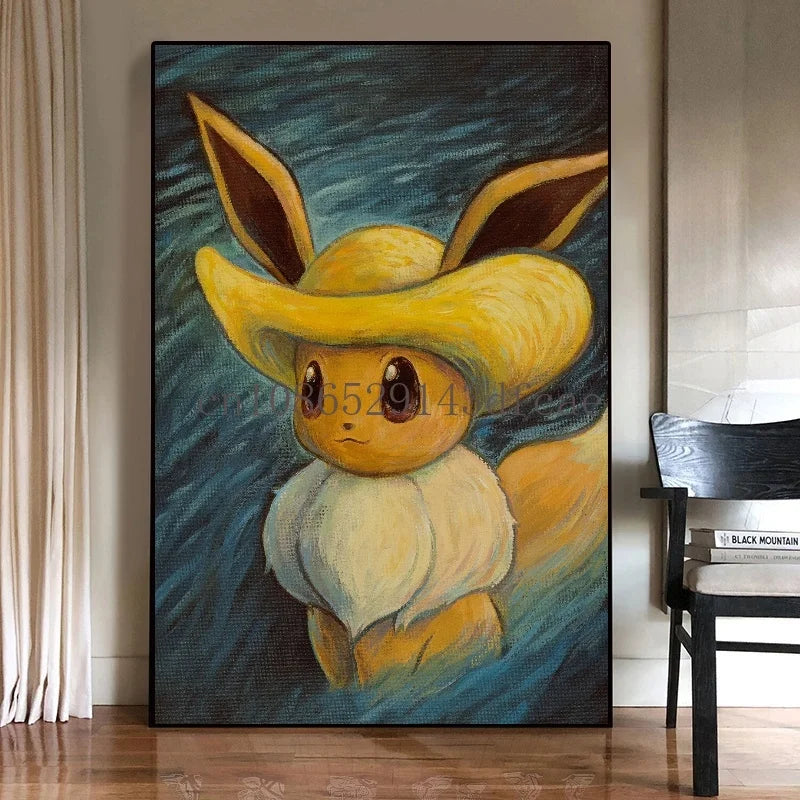 Anime Van Gogh Poster