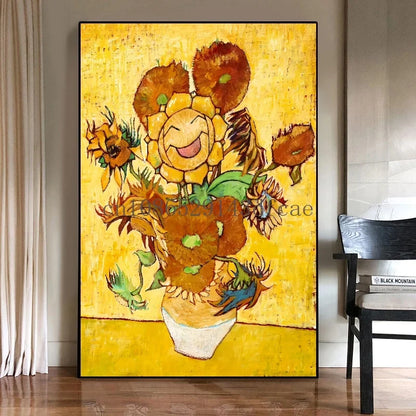 Anime Van Gogh Poster