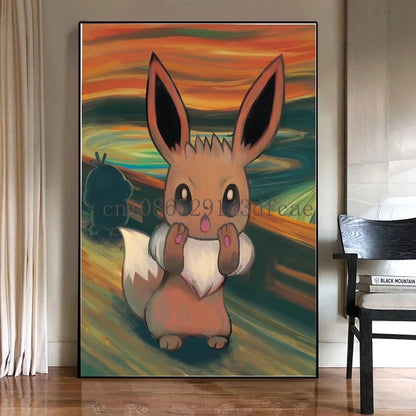 Anime Van Gogh Poster
