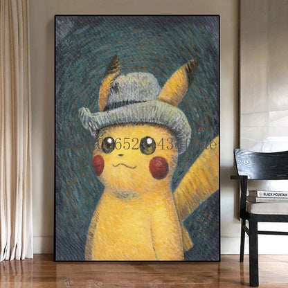 Anime Van Gogh Poster