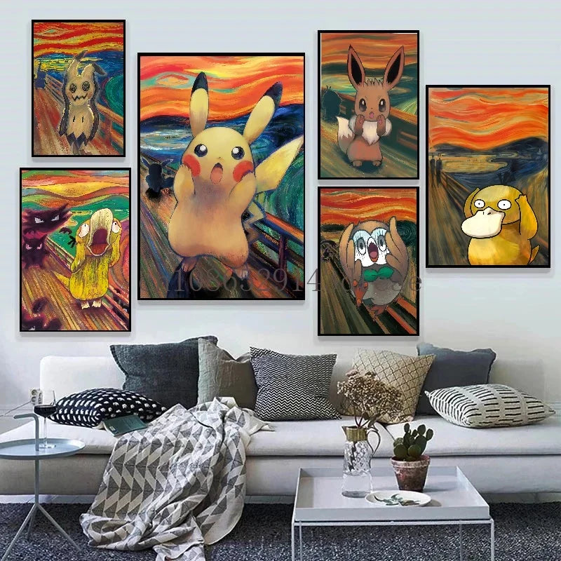 Anime Van Gogh Poster
