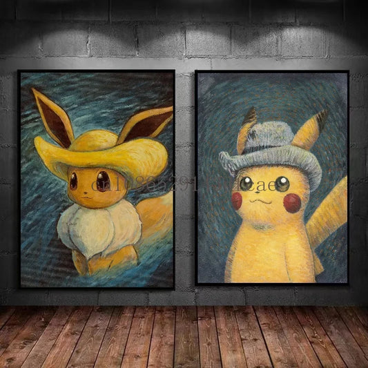Anime Van Gogh Poster