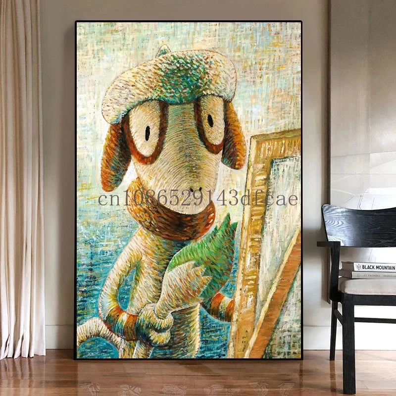 Anime Van Gogh Poster